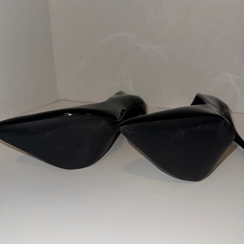 Steve Madden Black Patent Stilettos Sz 8 - Picture 7 of 9